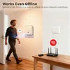 WiFi 10G Smart Light for Switch with 5M Radar Human Motion Detection Alarm Sensor Smart Push Light Button Compatible for Google Assistant & YandexAlice
