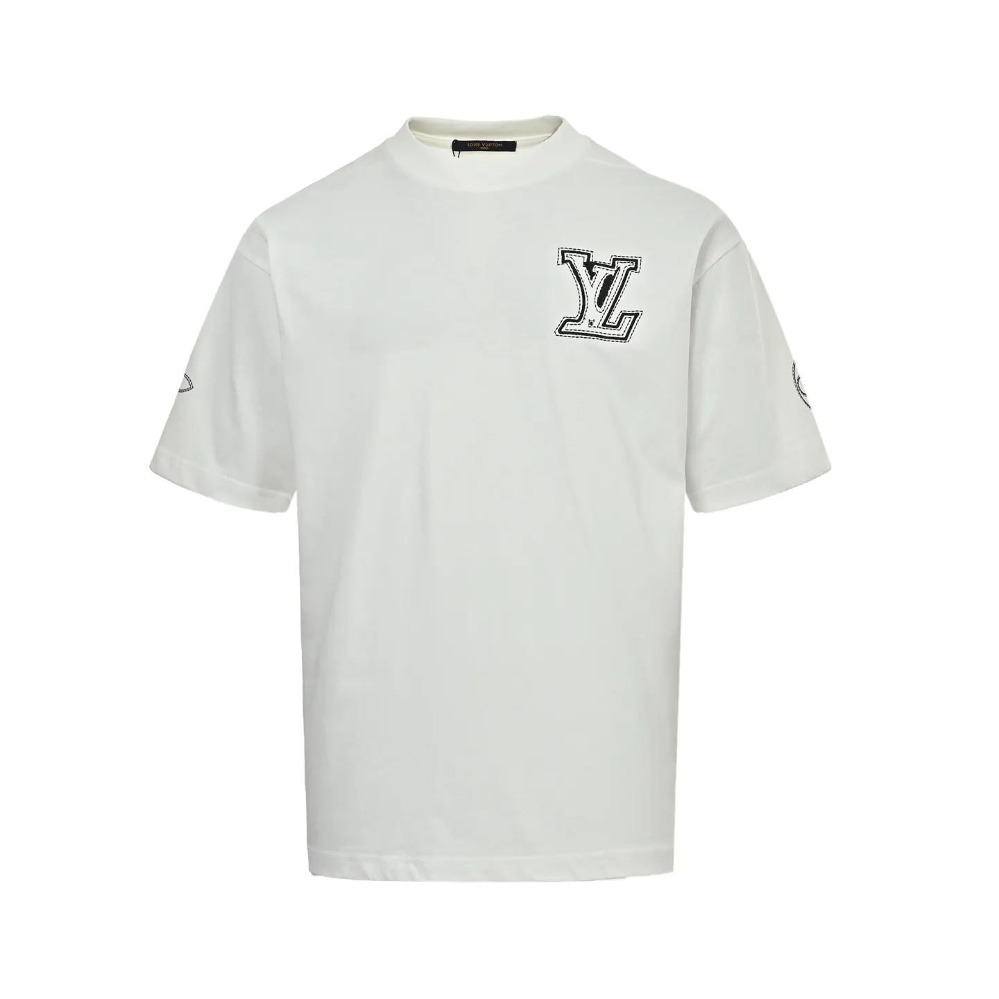 Front view of white t-shirt