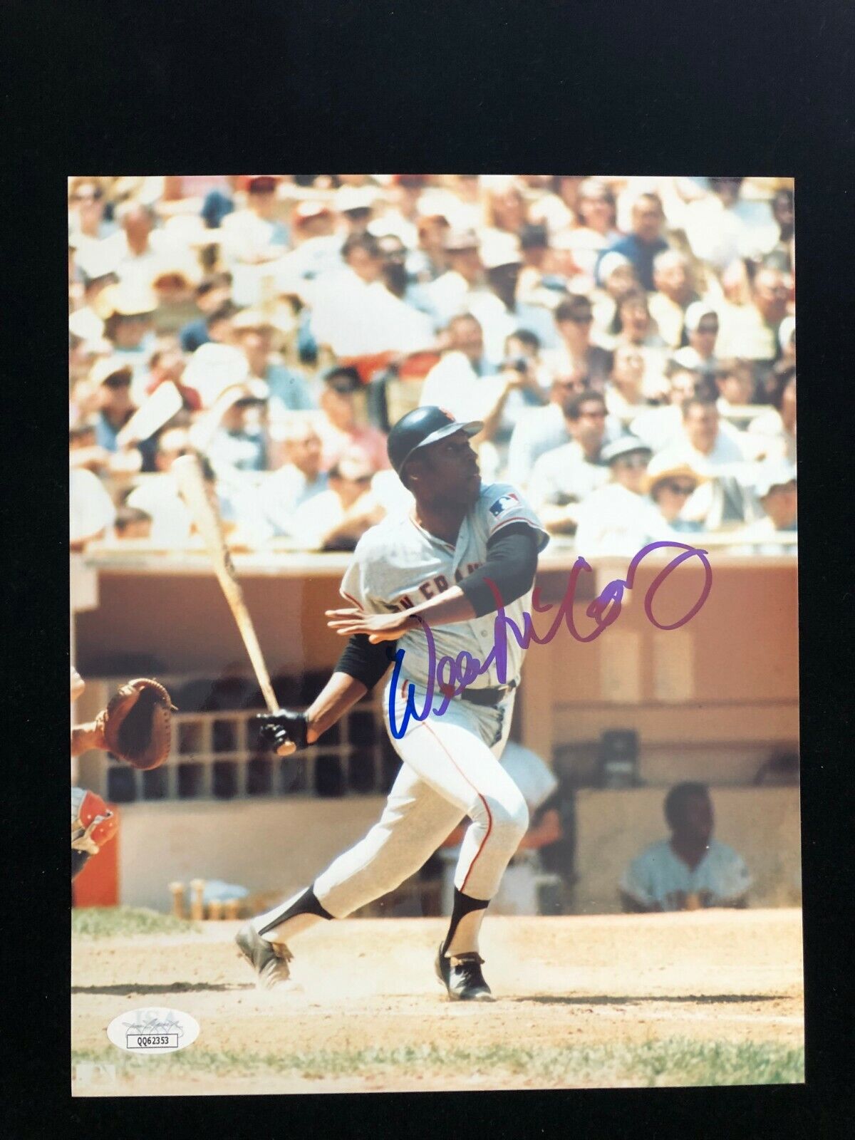 Willie McCovey Signed Autographed Photo Poster painting - San Francisco Giants - JSA QQ62353