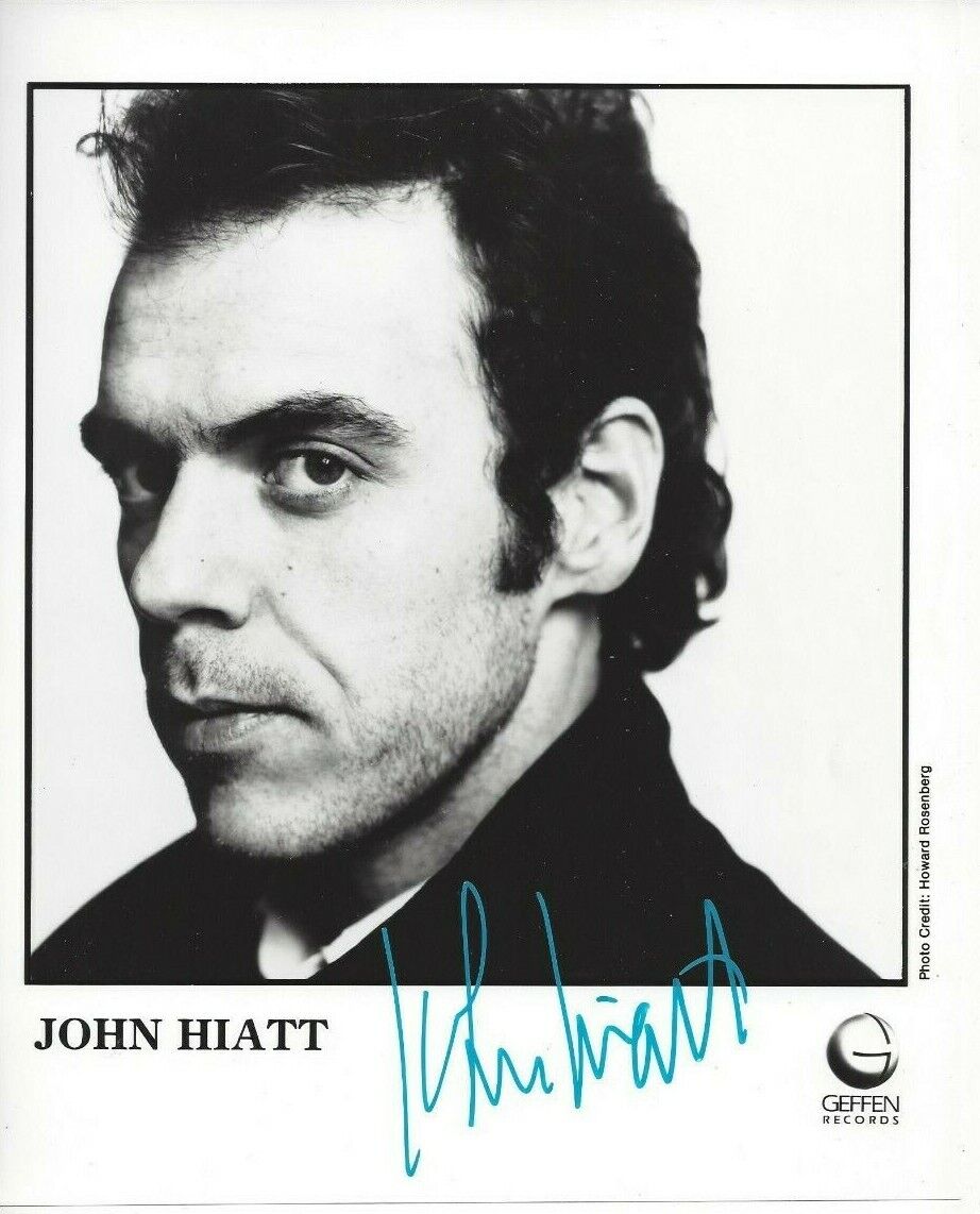 John Hiatt autographed 8x10 Have a Little Faith In MeC615