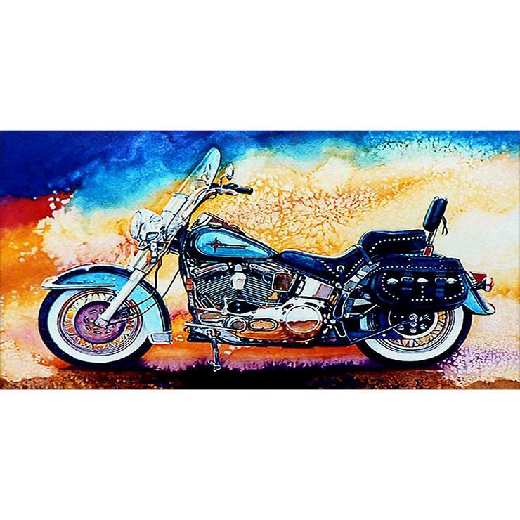 Full Round Diamond Painting Motorcycle (45*85cm)