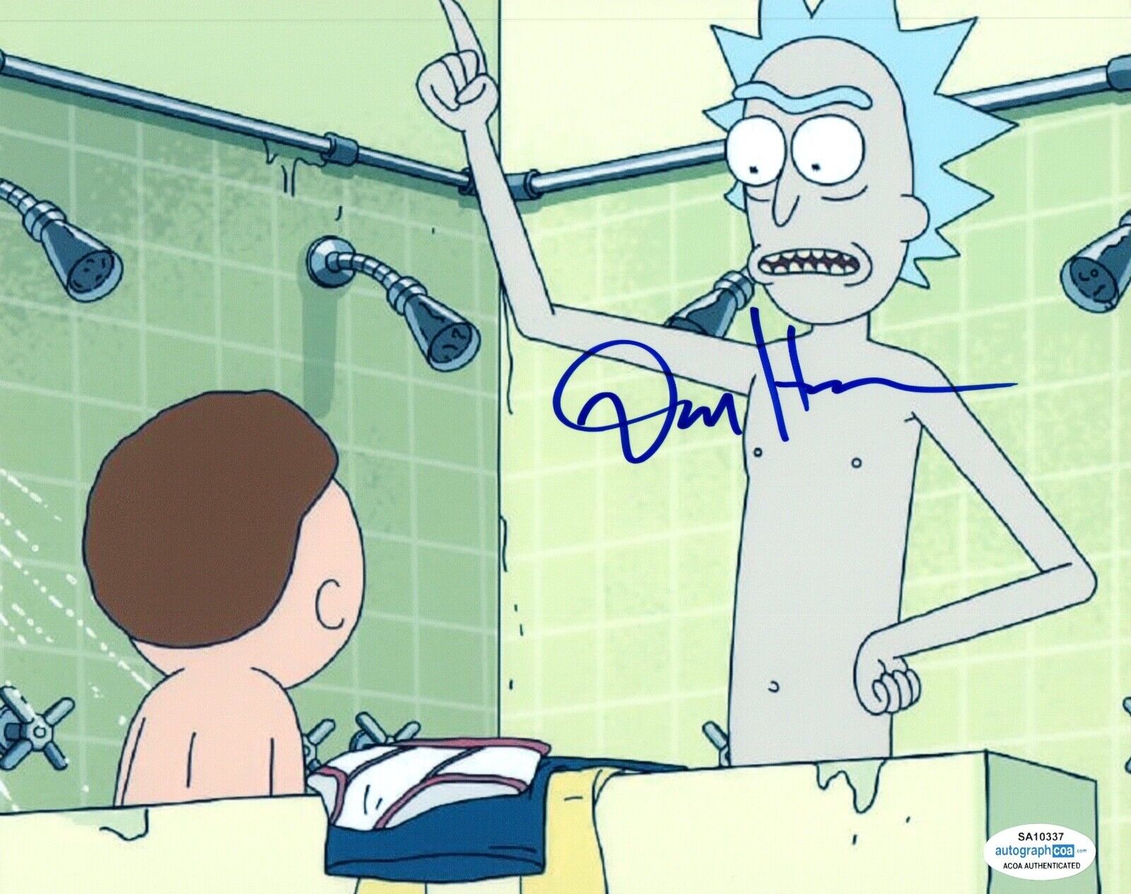 Dan Harmon Signed Autographed 8x10 Photo Poster painting RICKY & MORTY Creator ACOA COA