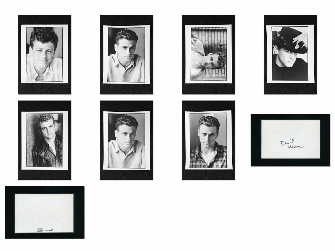 David Moscow - Signed Autograph and Headshot Photo Poster painting set - RIDING IN CARS W/ BOYS