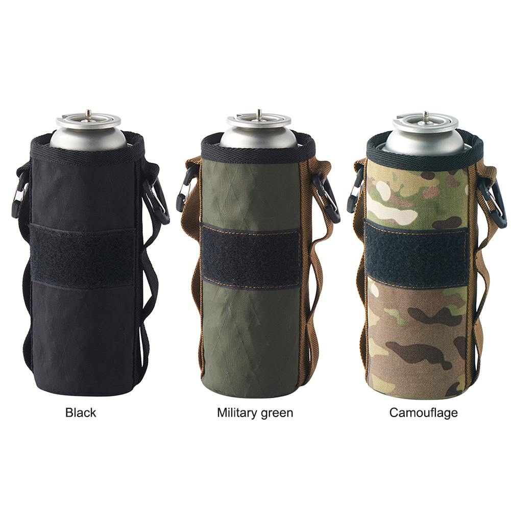 

Gas Can Protective Cover Outdoor Gas Tank Canister Butane Cover Storage Bag, Black, 501 Original