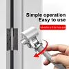Door Hinge Adjustment Tool Adjustable Hinges Wrench Universal Fit for Interior & Exterior Doors Stainless Steel Door Hinge Tool for Sagging Doors
