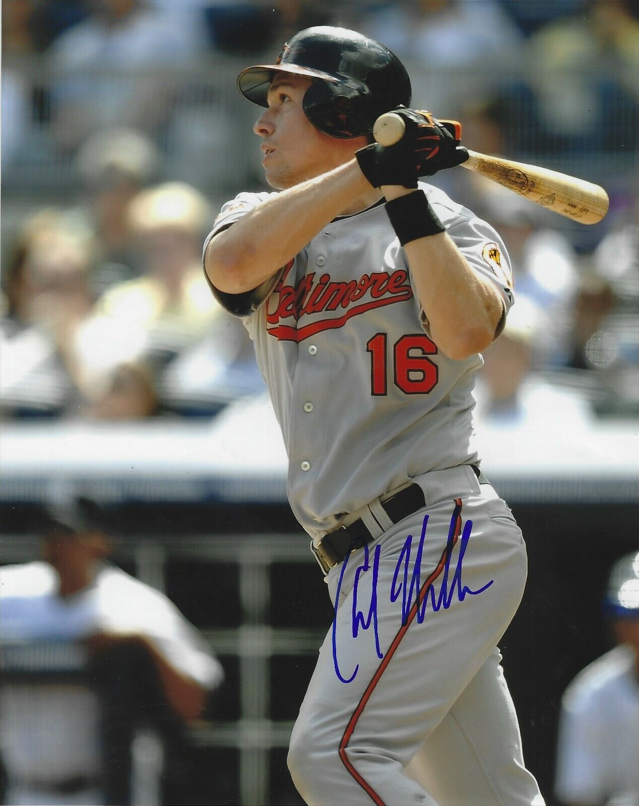 Signed 8X10 CHAD MOELLER Baltimore Orioles Autographed Photo Poster painting - COA