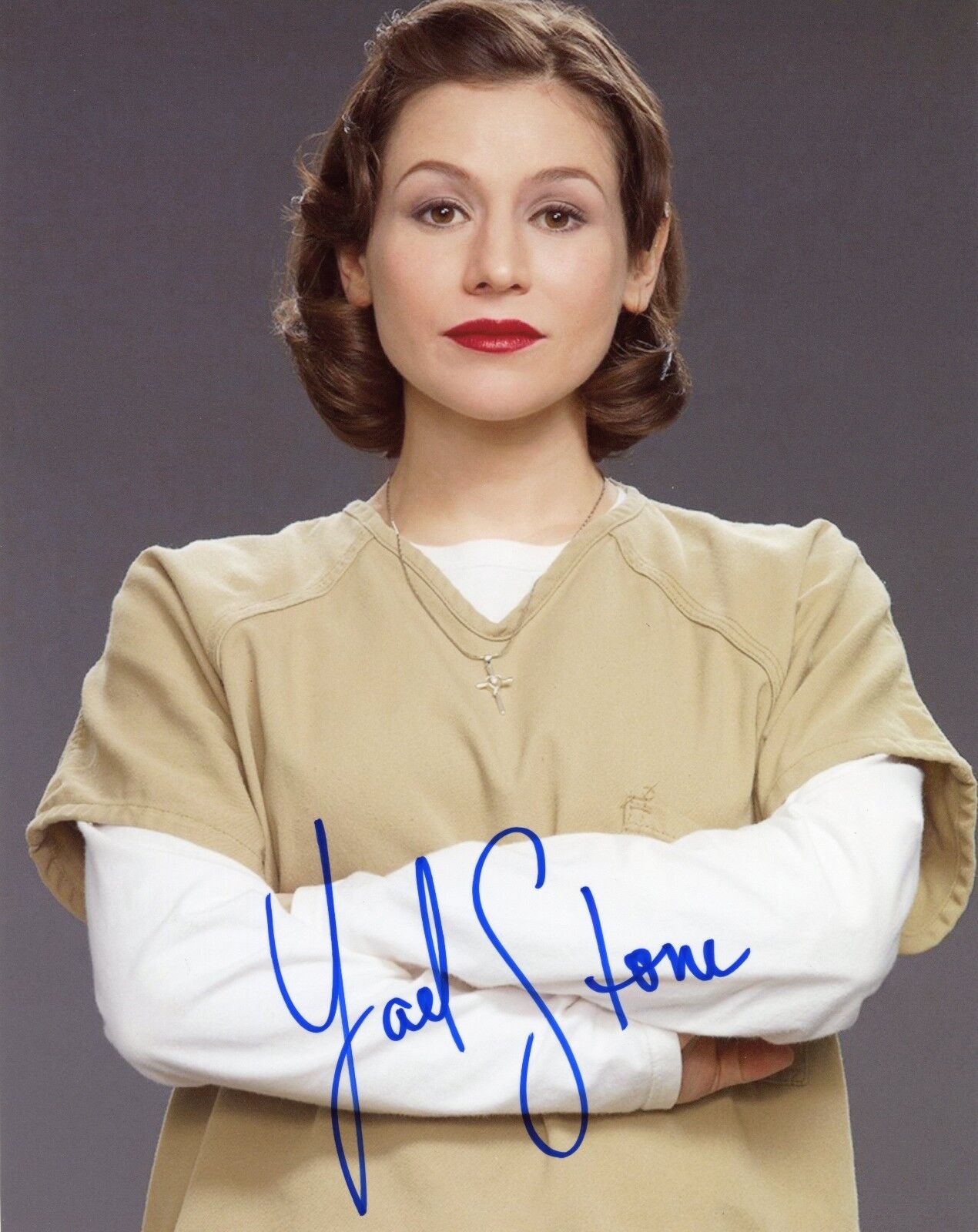 ~~ YAEL STONE Authentic Hand-Signed ORANGE IS THE NEW BLACK