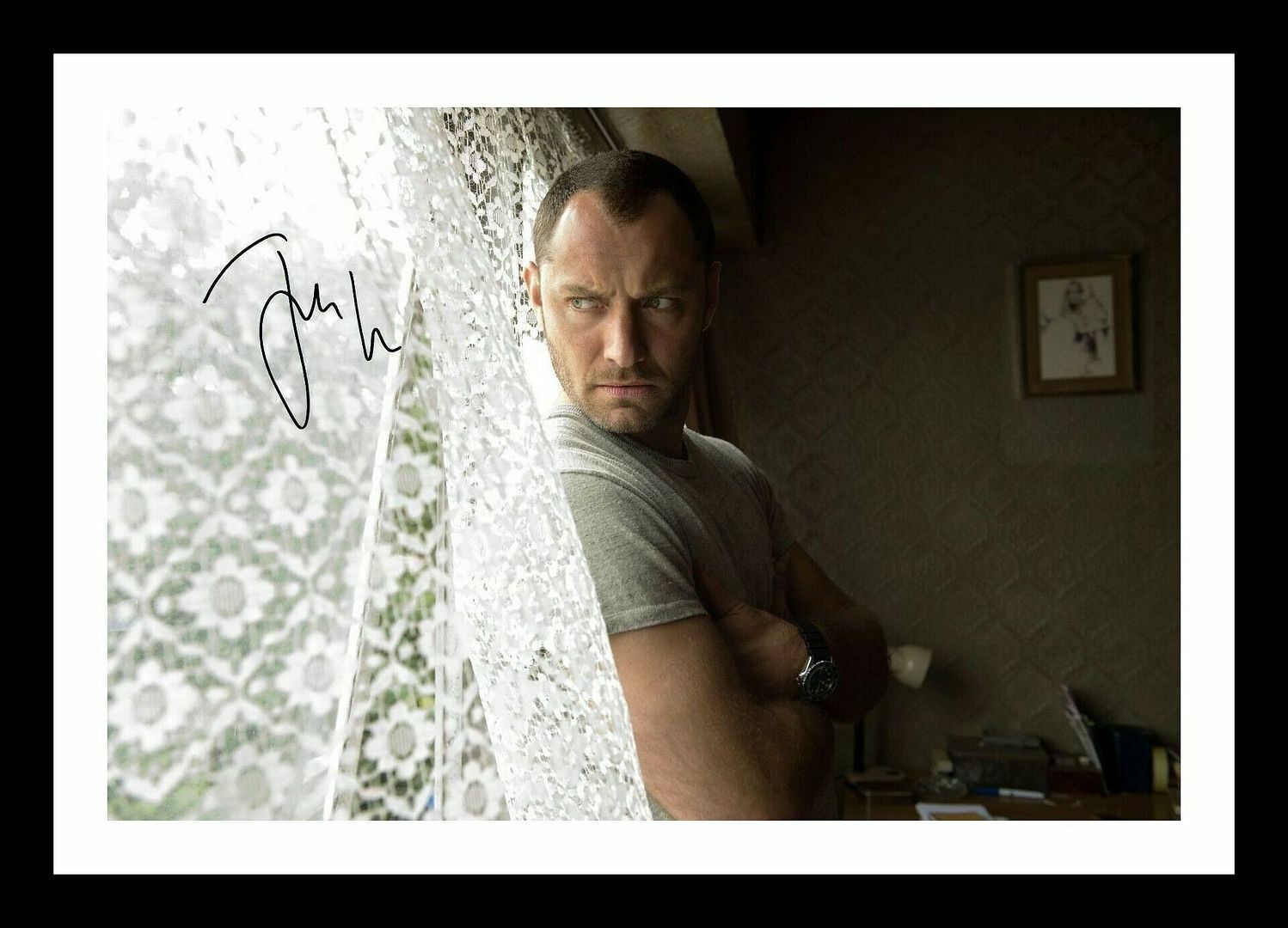 Jude Law Autograph Signed & Framed Photo Poster painting 3