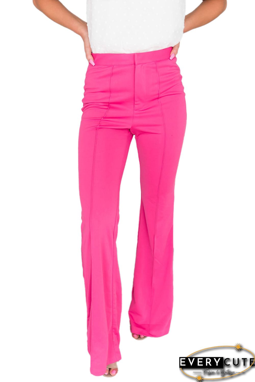 Rose Wide Leg High Waist Pants