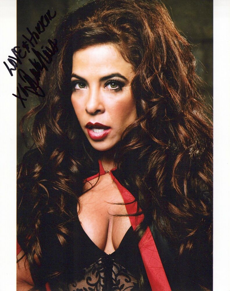 Brooke Lewis glamour shot autographed Photo Poster painting signed 8x10 #11