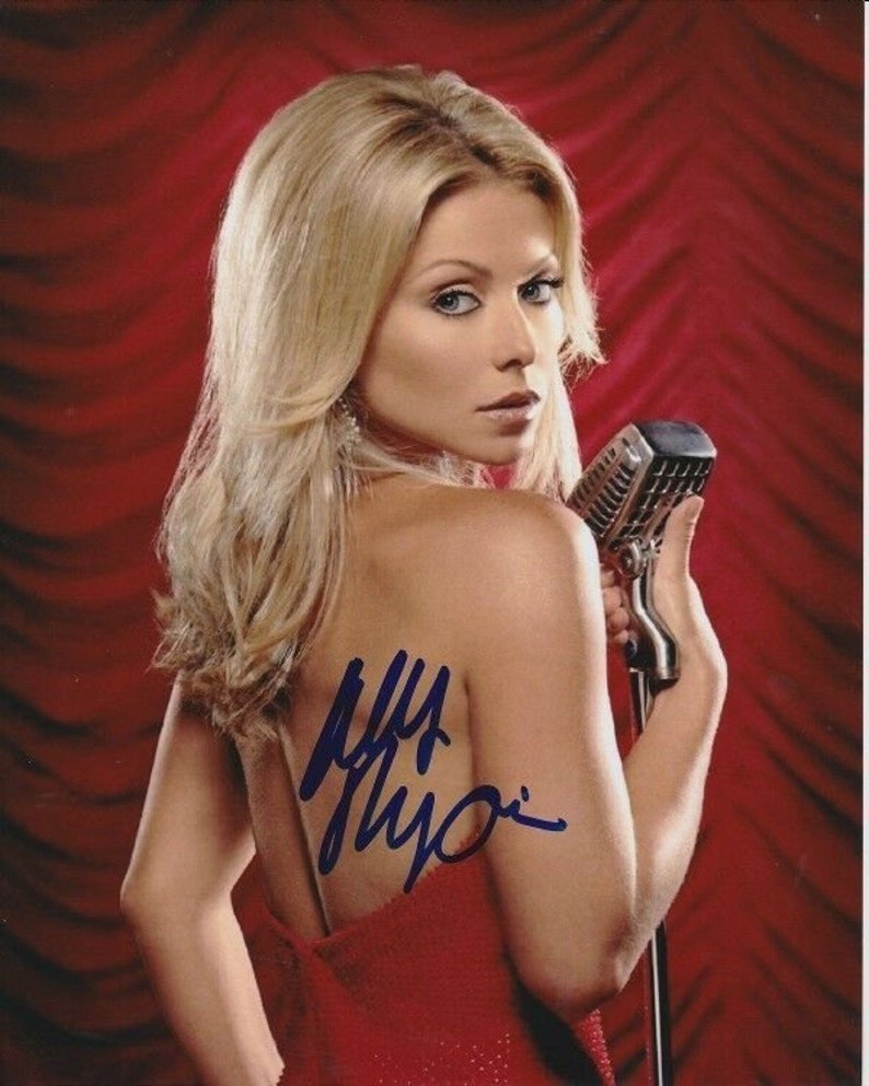 Kelly ripa signed autographed Photo Poster painting