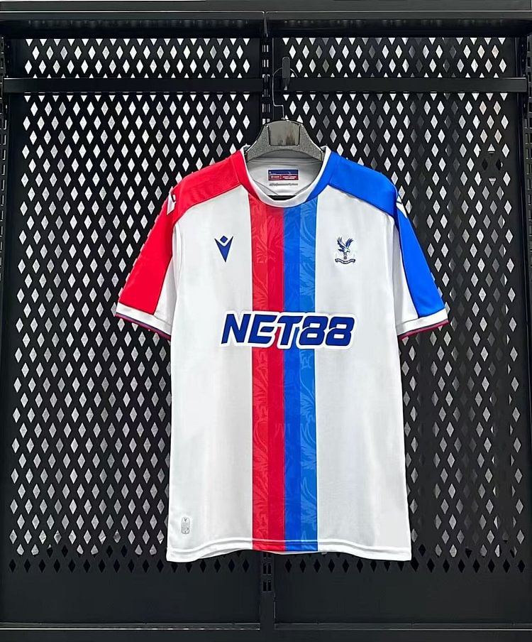 2025-26 Crystal Palace Away White Shirt - Fan Edition