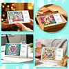 2027-2028 Two-Year Diamond Painting Calendar Kit, 13 Exquisite Multicolor Butterfly And Floral Illustrations, Large Size Desk Calendar, Mosaic Art Coil-Bound Desktop Planner