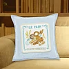 Dessert-Removable Pillow Case-Partial Embroidery 2 Strands 14CT Stamped Cross Stitch-33*33cm