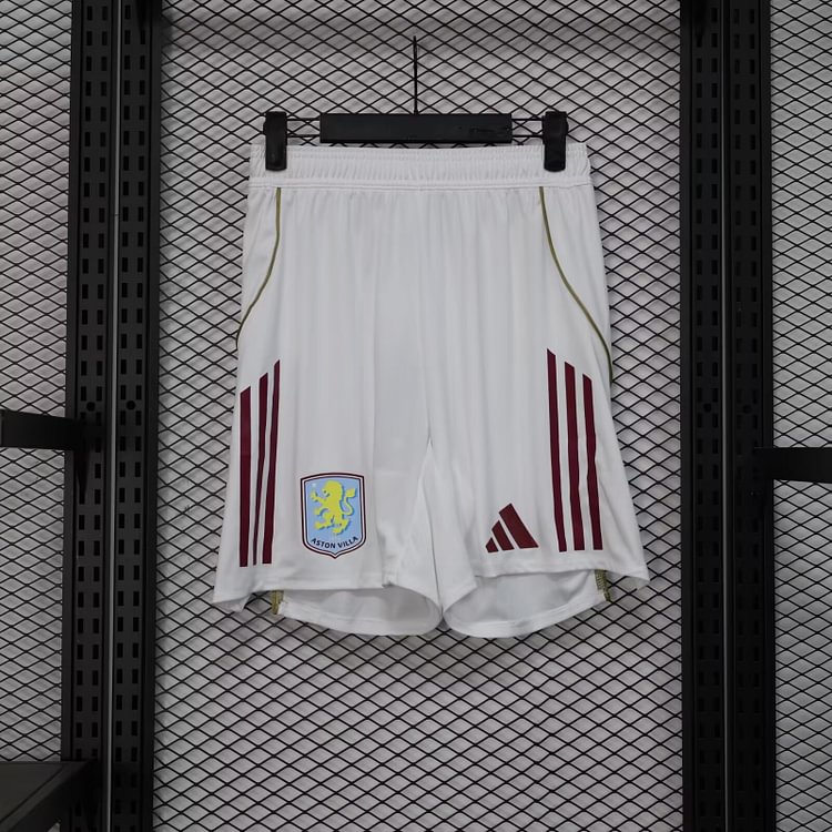 2025-26 Aston Villa Main Shorts - Player Version