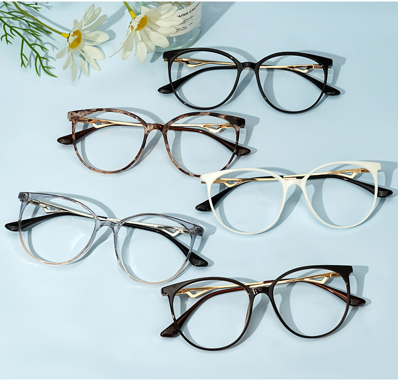 Babbage Schwarz Rund Brille