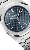 Silver 904L Steel Night Blue - Automatic Watch - 39mm