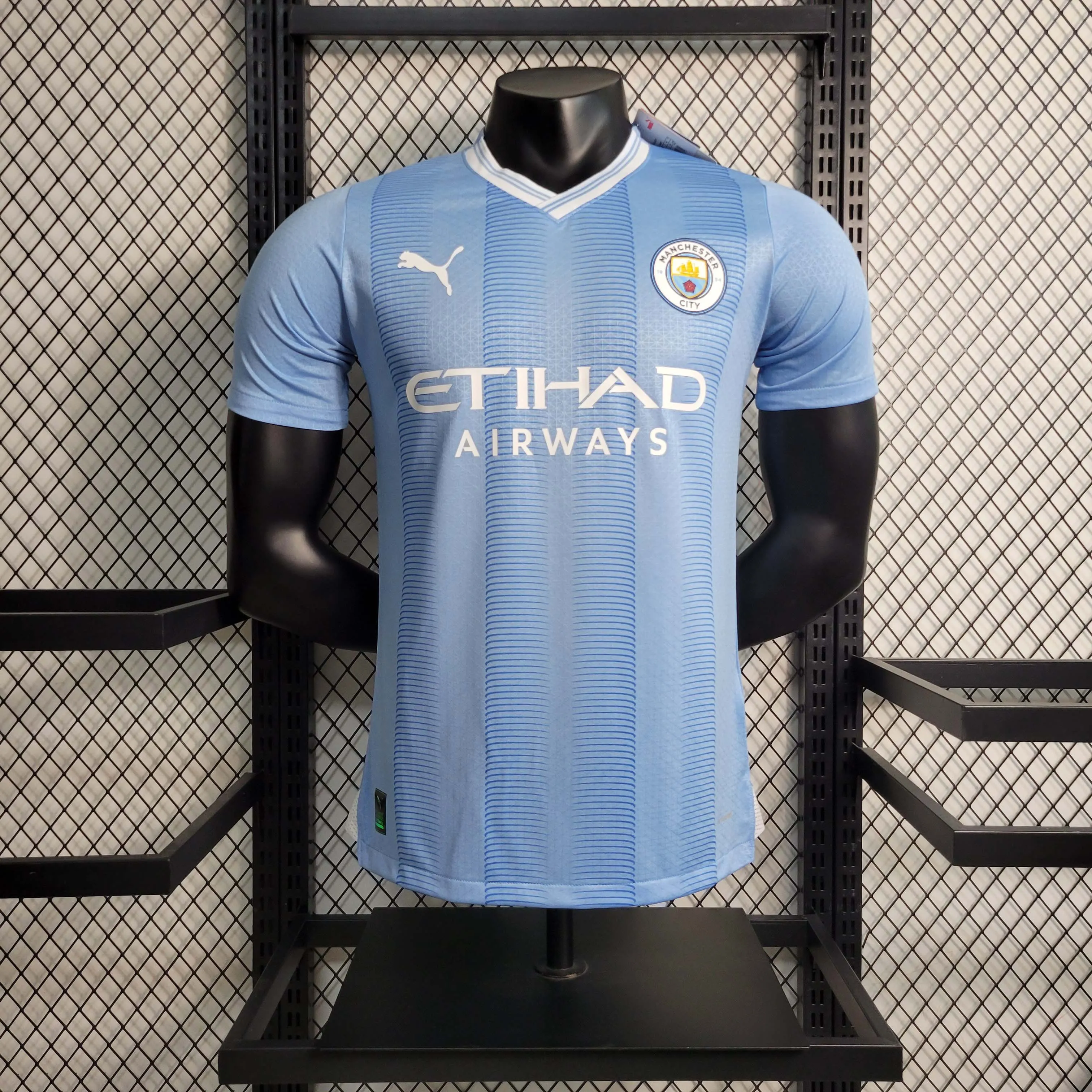 2023-2024 Player Manchester City homeFootball Shirt 1:1 Thai Quality