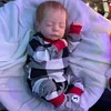 Reborn Baby Doll Boy Named Tom 17" Cute Lifelike Handmade Sleeping Baby Doll - RBBI-Myrebornbabydoll&reg; Myrebornbabydoll&reg;