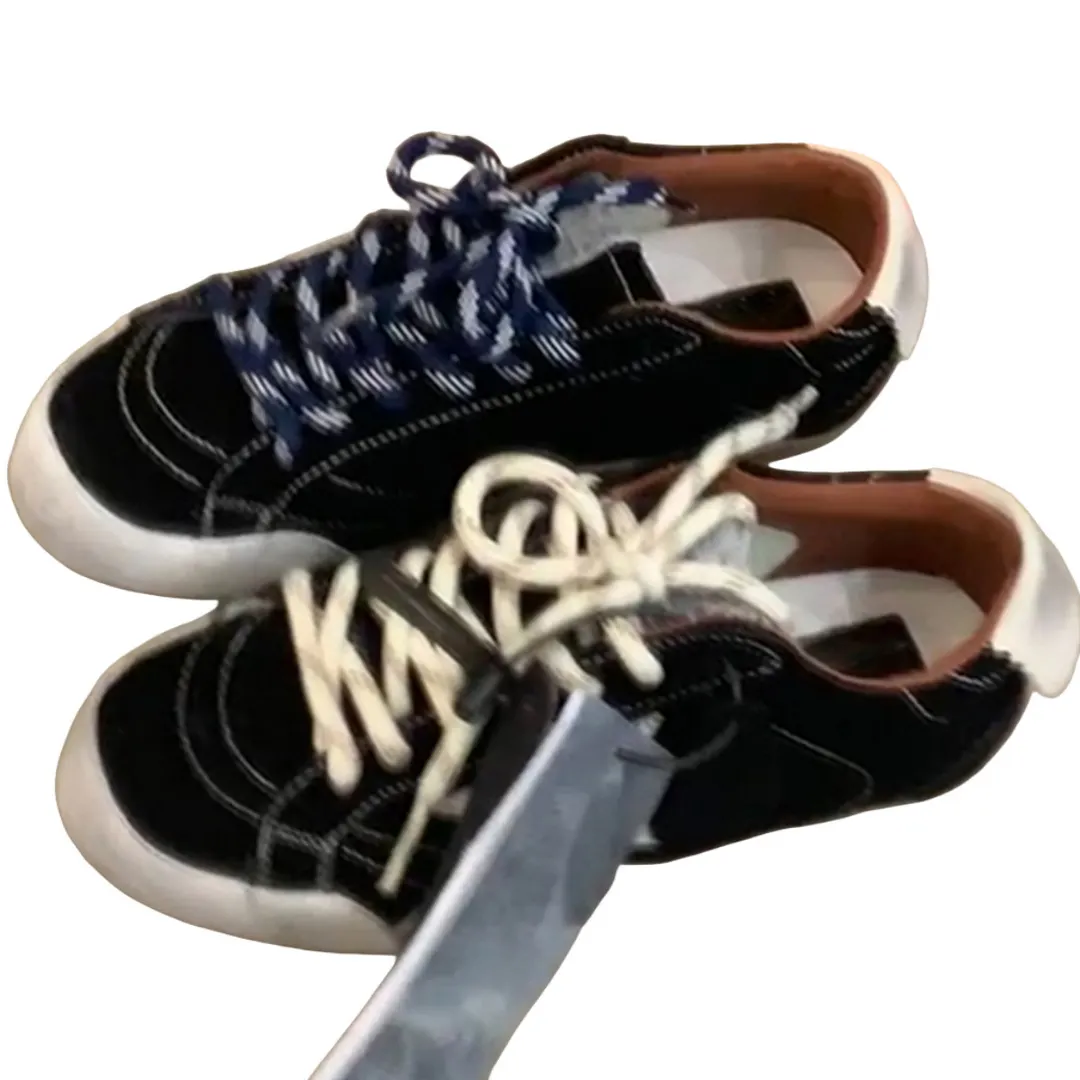 Churchf Churchf New Fashion Old Style Laceded Moral Shoes Women Retro Star Small Dirty Shoes College Style Sports Shoes