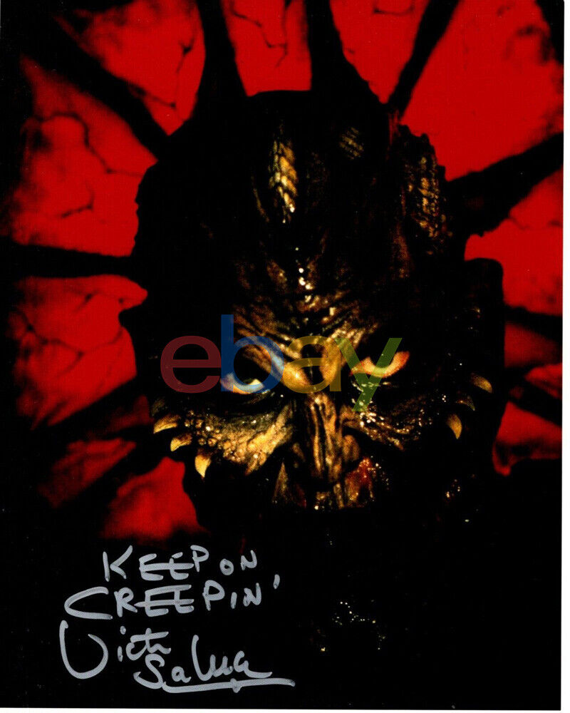 VICTOR SALVA signed 8x10 Photo Poster painting JEEPERS CREEPERS Director Creator Horror reprint