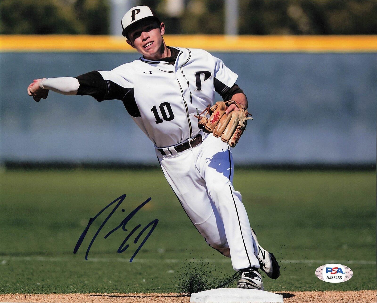 Nick Allen signed 8x10 Photo Poster painting PSA/DNA Oakland Athletics Autographed