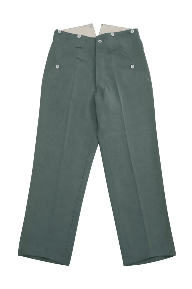   Empire German M1917 Field Grey Gabardine Trousers German-Uniform