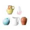 3D Ceramic Vases Fridge Magnet Decorative Vase Fridge Magnet for Fridge Ornament