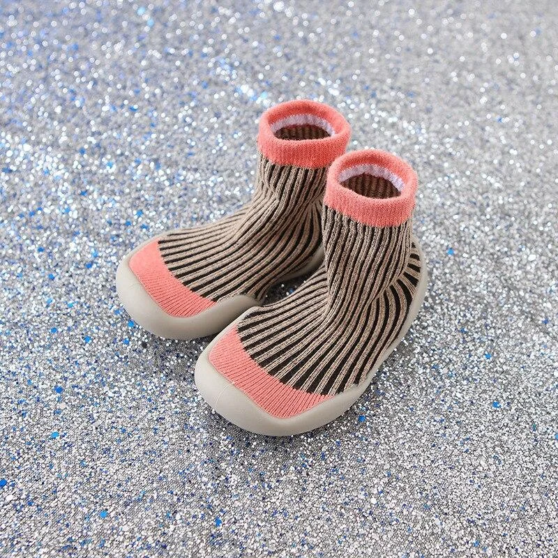 Baby Shoes Boy First Shoes Baby Walkers Infant Toddler Shoes Soft Rubber Sole Baby Shoes Fashion Newborn Baby Booties Slippers