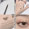 Matte Lying silkworm Eyeliner Gel Pen Waterproof Not Blooming Quick Drying Eye Liner Pencil Tea Brown Eye Shadow Pen Makeup