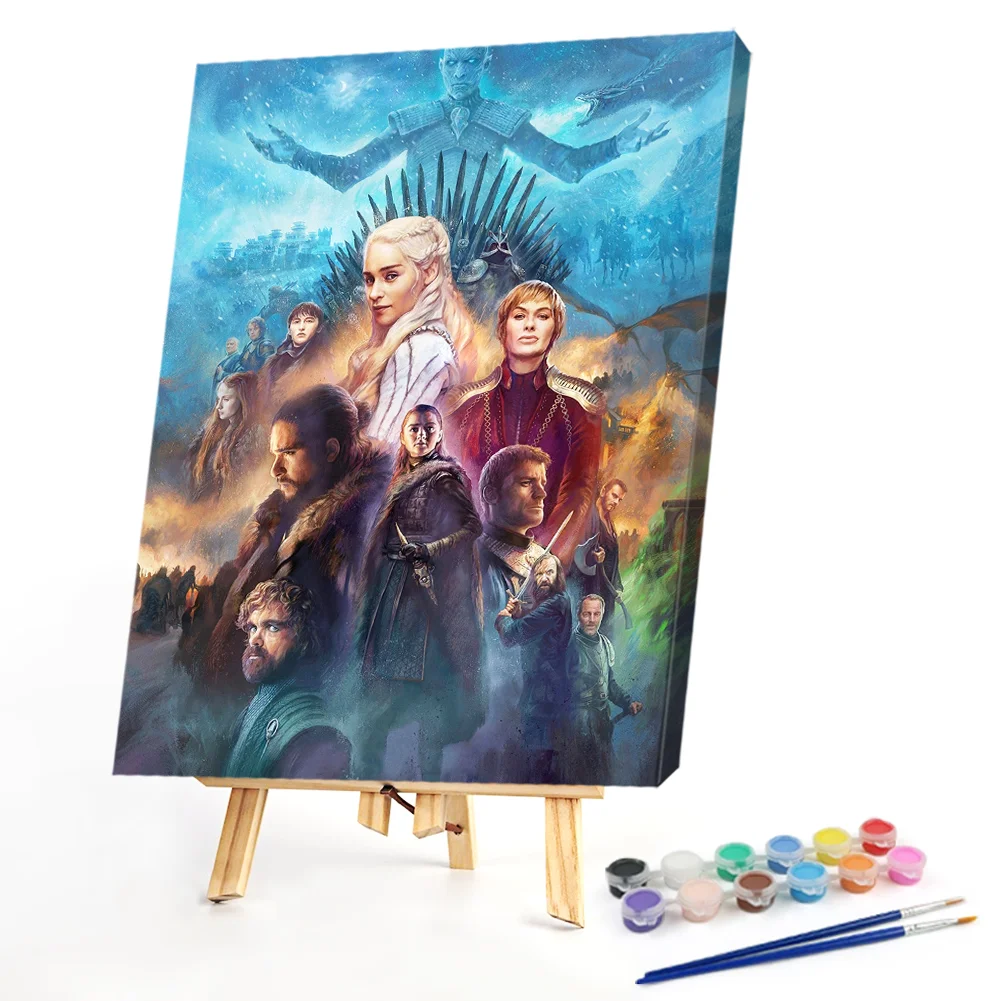 Power Play - Paint By Numbers(40*50CM)
