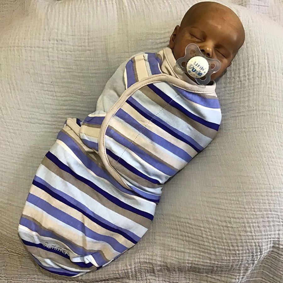 12 Inches Tyler Truly Reborn Baby Afrcian American Boy, Play with Children