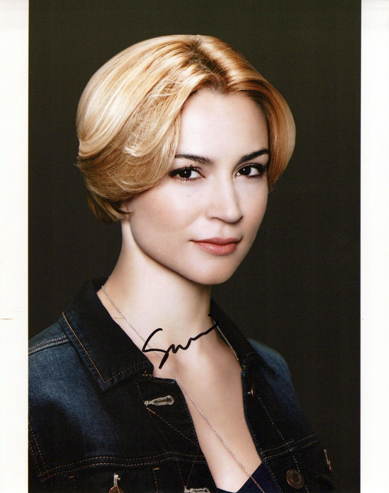 Samaire Armstrong glamour shot autographed Photo Poster painting signed 8x10 #2