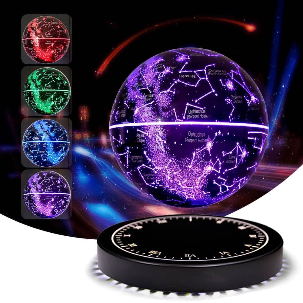 Levitating Galaxy Globe