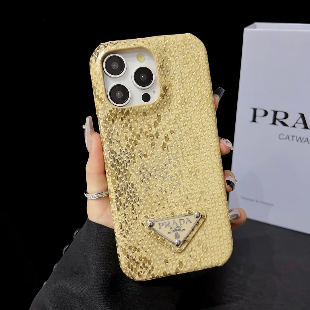 PRADA Prada Luxury Python PU Leather Apple iPhone and Samsung Galaxy Phone Case ProCaseMall