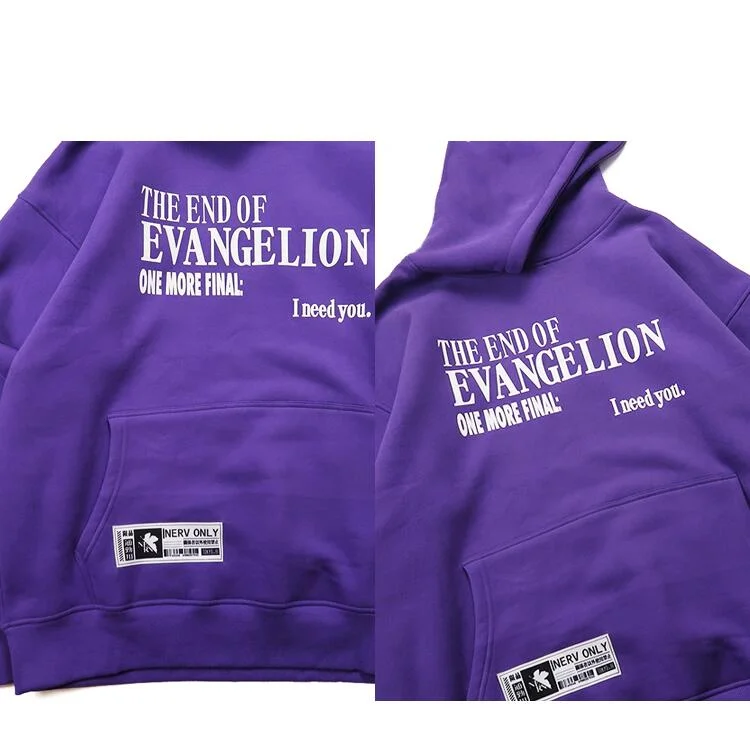 End of evangelion discount hoodie