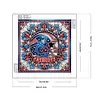 (Multi-Style)Abstract Team Logo-Partial Special Shaped Diamond Painting 30*30CM