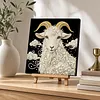 DIY Pearl Painting Sheep for Home Wall Decor with Frame(30x30cm)