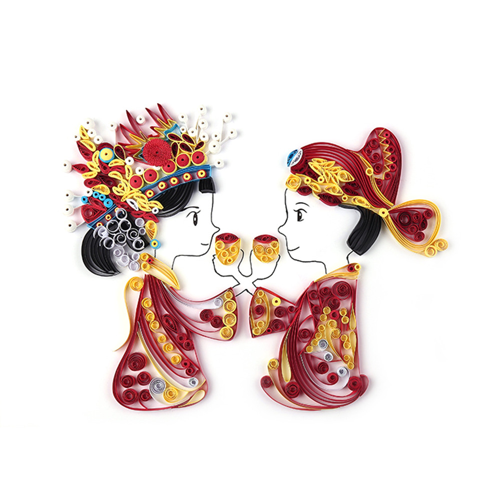 

Bride Groom - Paper Quilling, 501 Original