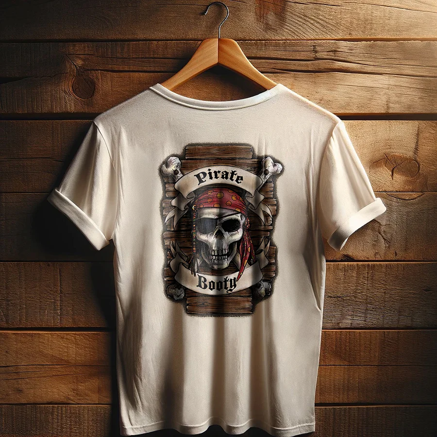 Pirate Booty Printed Men's T-shirt