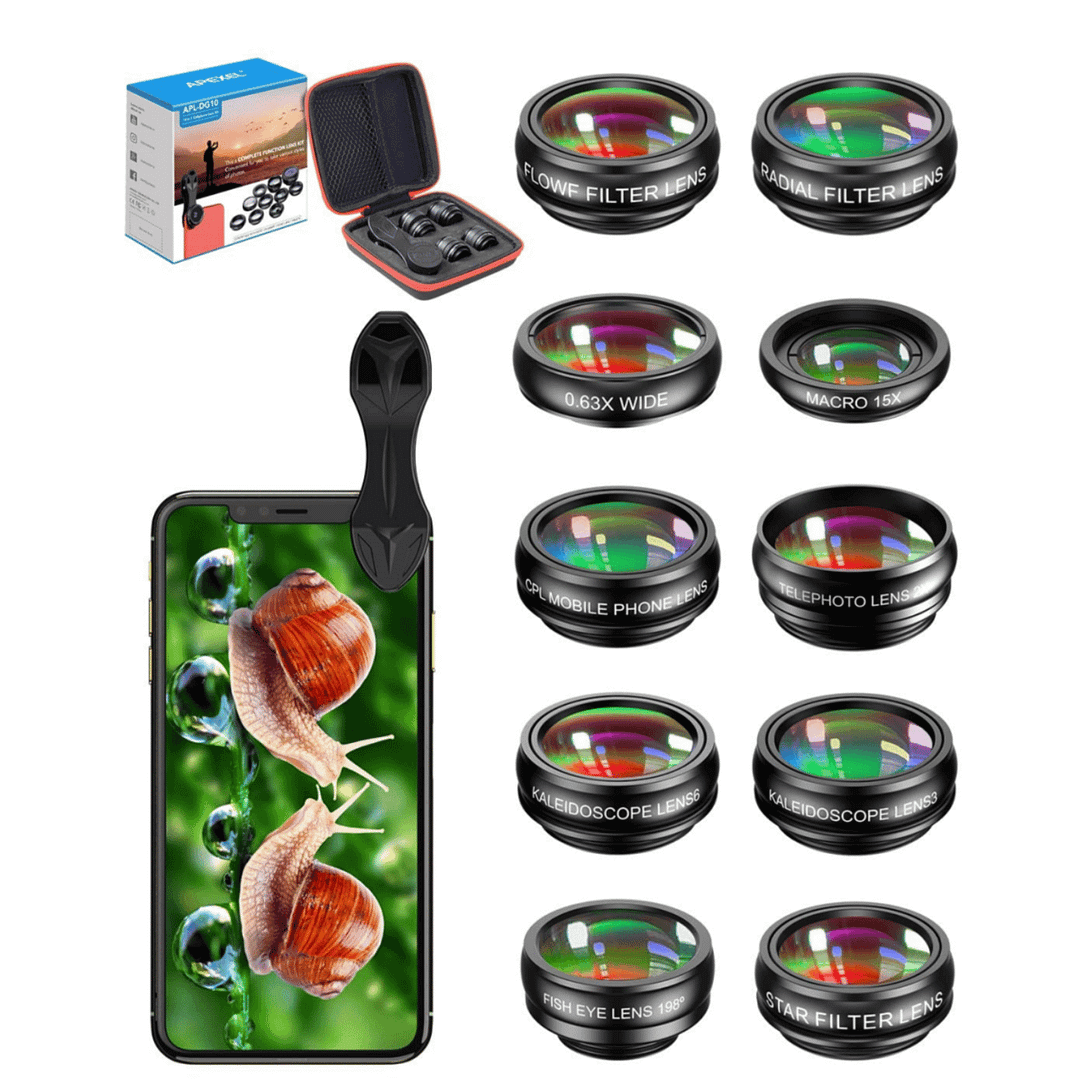 10 in 1 Mobile Phone Camera Lens Kit