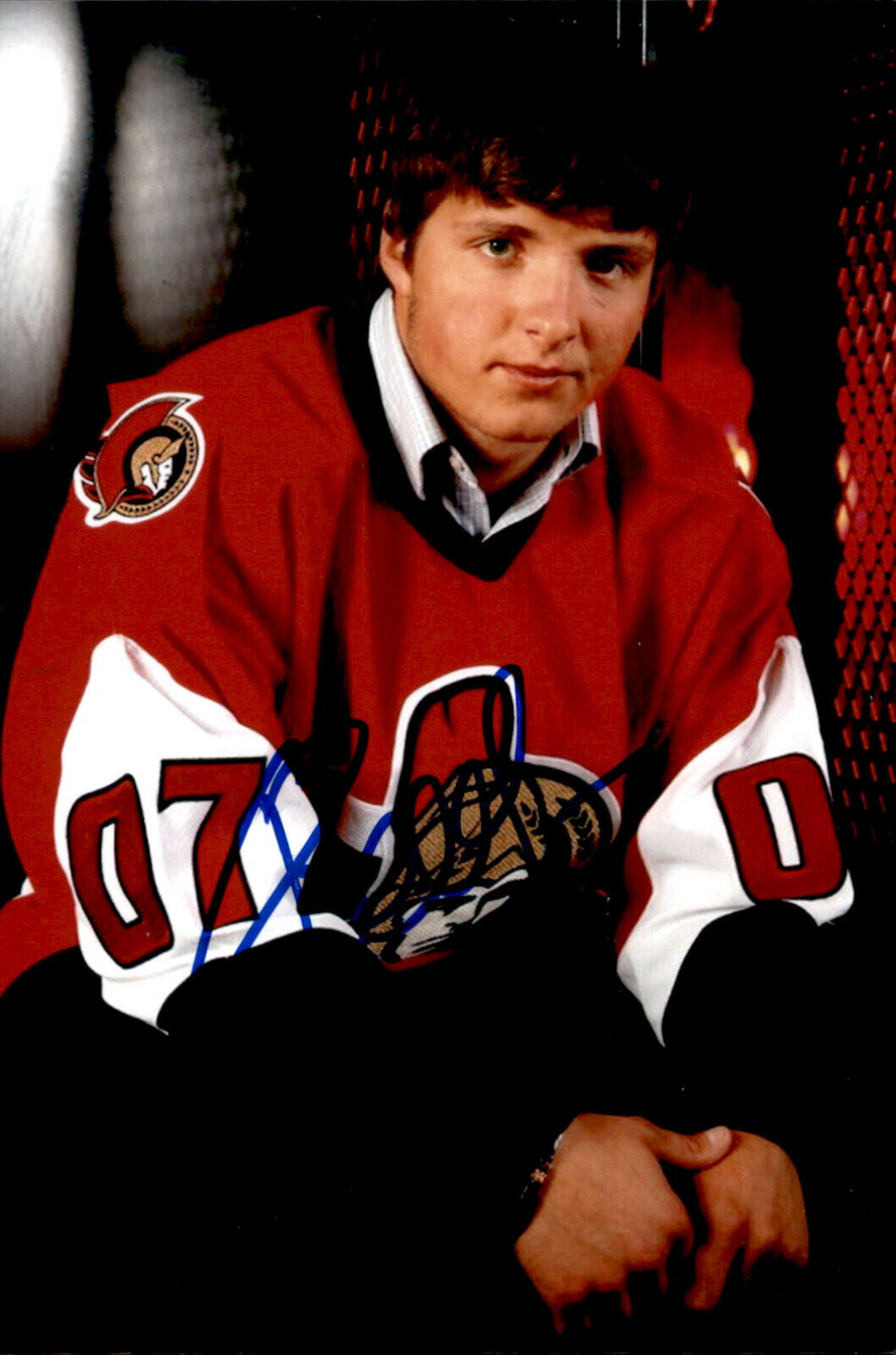 Ruslan Bashkirov SIGNED autographed 4x6 Photo Poster painting OTTAWA SENATORS