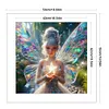 【Limited Stock Sale】Crystal Butterfly Fairy-11CT Stamped Cross Stitch 50*50cm/19.69*19.69in tapestrymarket