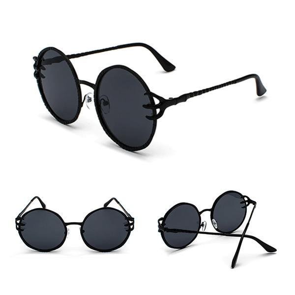 Skull Claw Round Sunglasses (Various Colors)