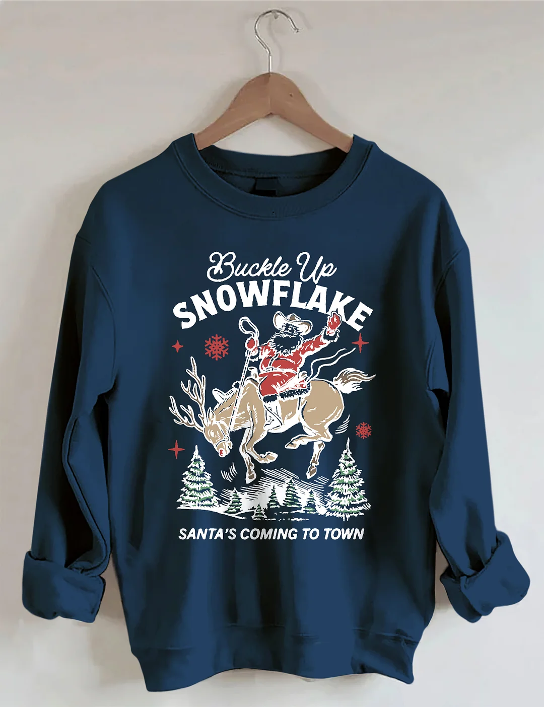 Santa's Coming To Town Sweatshirt