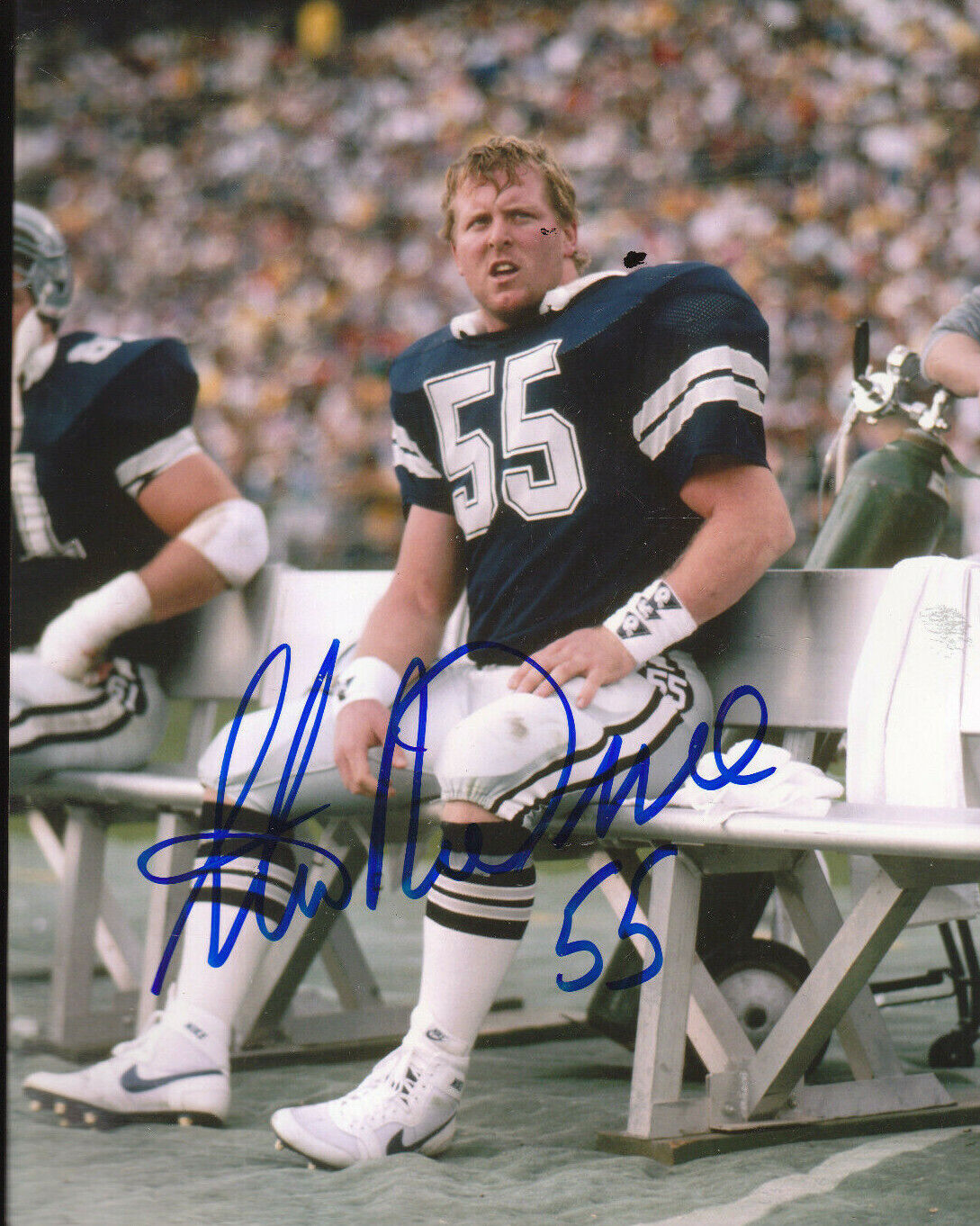 10 LOT STEVE DEOSSIE AUTOGRAPH SIGNED 8X10 Photo Poster paintingS DALLAS COWBOYS