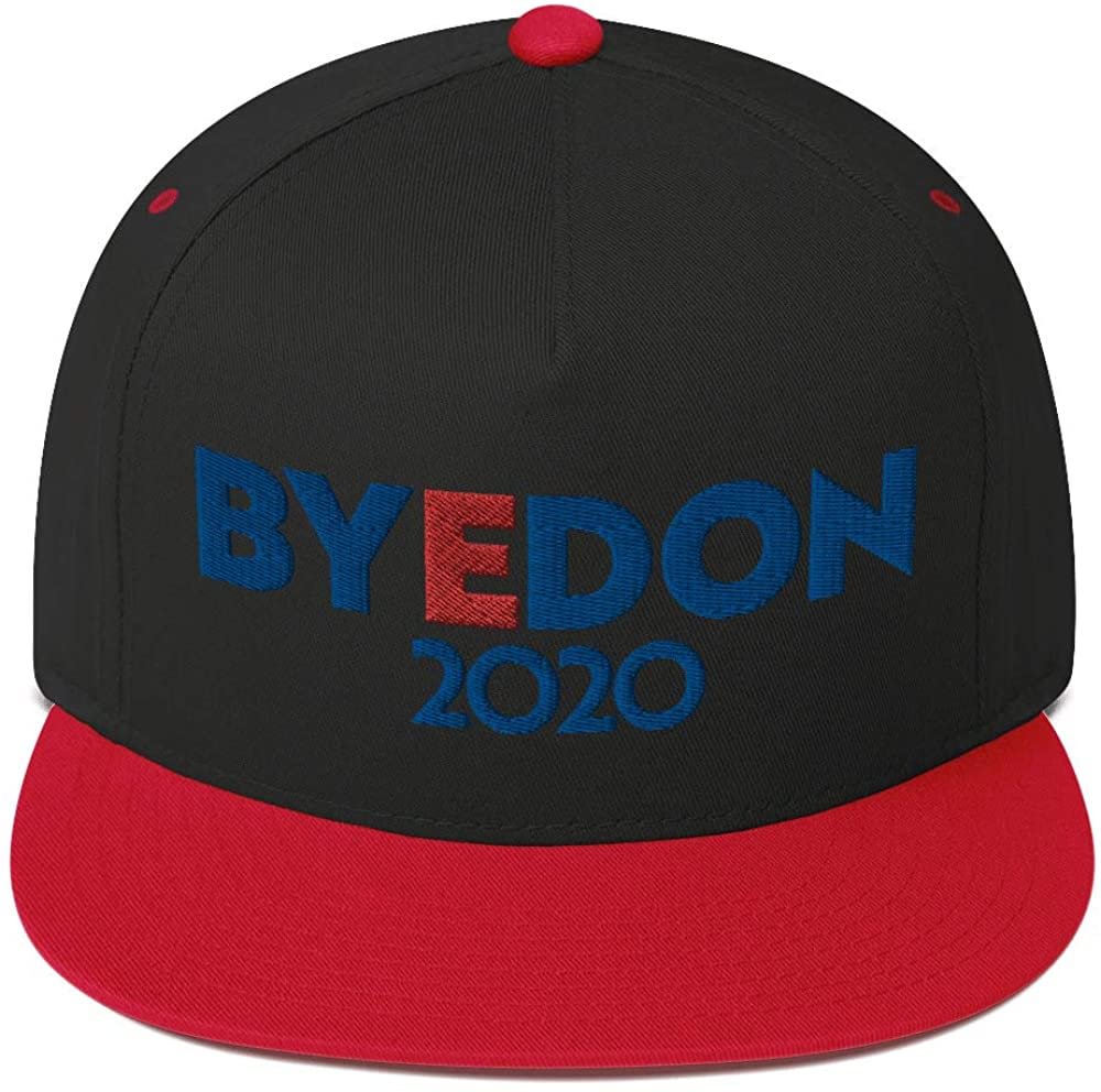 2020 Hat (Embroidered Flat Bill Snapback Cap) Bye Don