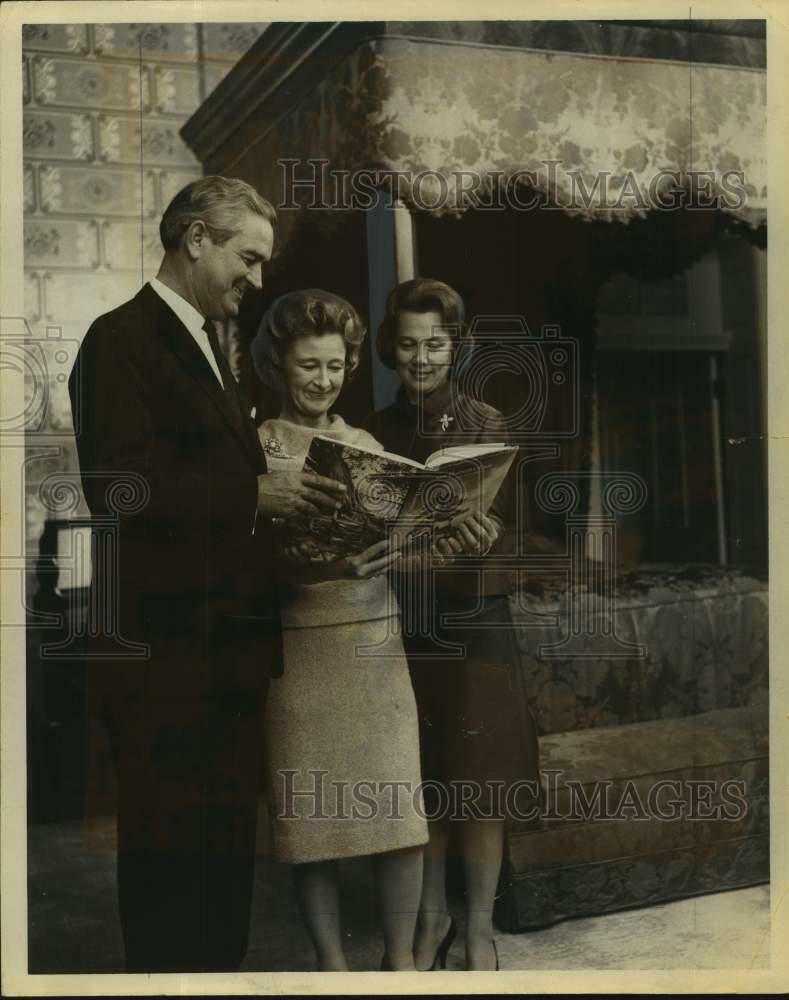 Press Photo Poster painting Texas governor John Connally - sas18628