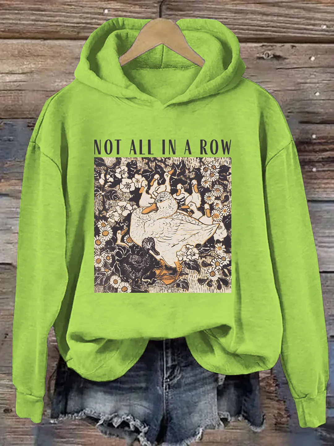 Ducks Not In A Row Hoodie