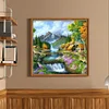 Landscape-11CT Stamped Cross Stitch Kit(40*40cm)